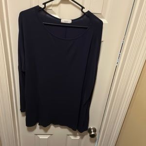 Navy tunic similar to a PIKO top size L